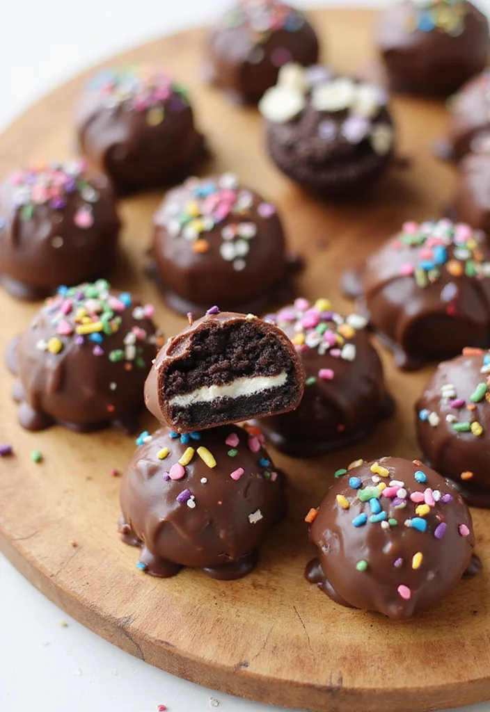12 Yummy Dessert Recipes Anyone Can Make Fast - 5. No-Bake Oreo Truffles